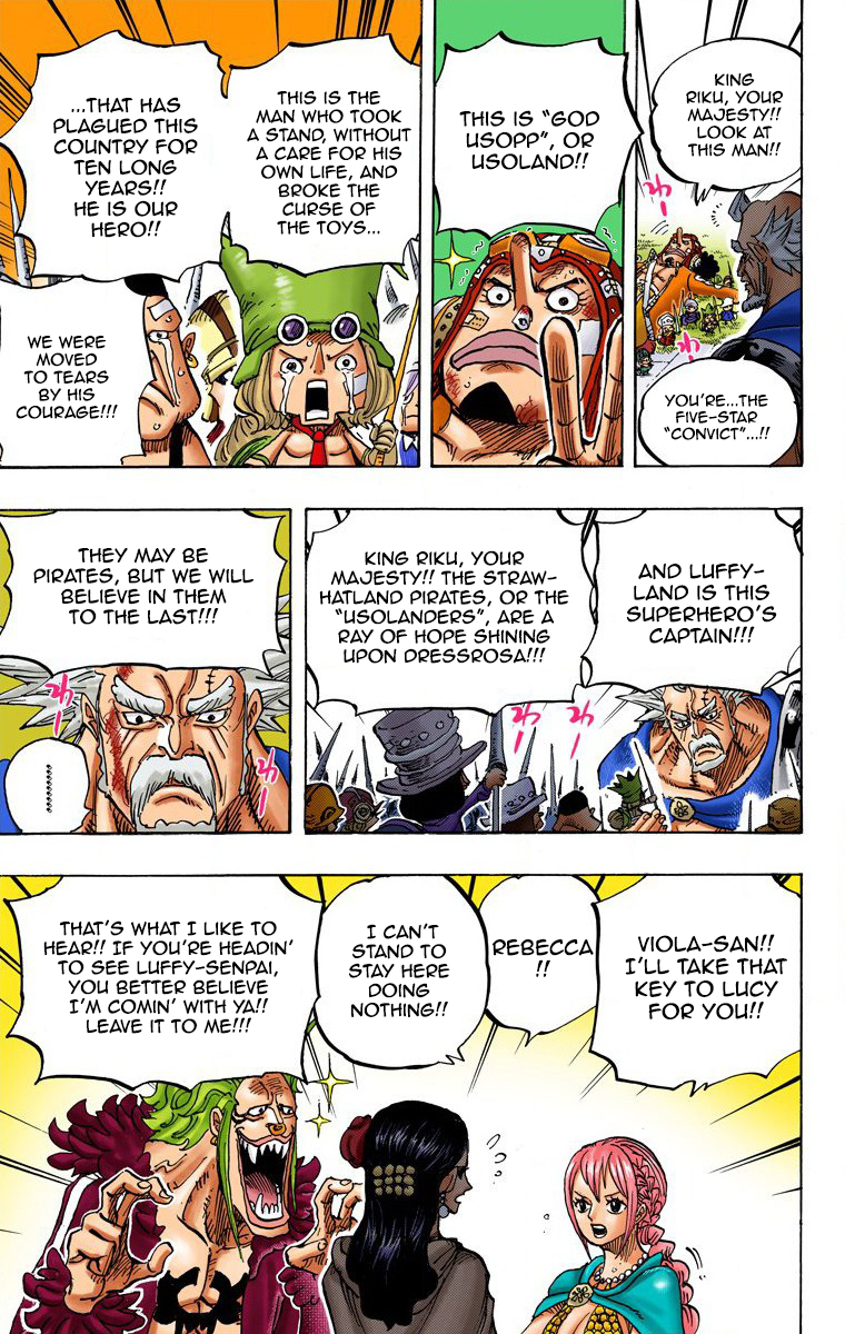 One Piece - Digital Colored Comics Chapter 750 11